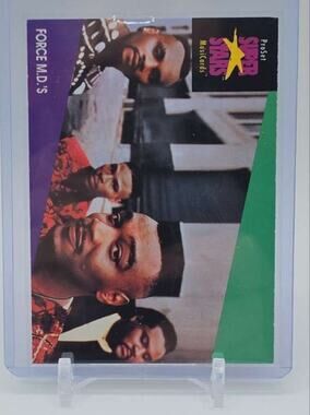 1991 Pro Set SuperStars MusiCards #120 Force M.D.'s Card